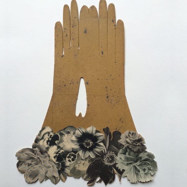 Handschoenen bloem